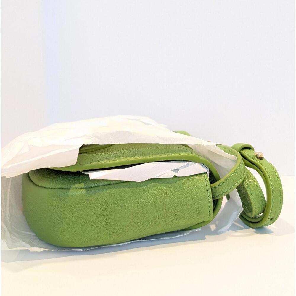 Authentic See by Chloé Mini Green Hana Leather Crossbody Handbag - NWT - Picture 5 of 9